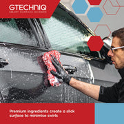 Gtechniq Car Shampoo. Auto W1 GWash Shampoo for Cars. Dirt and Stain Remover Car Cleaning Kit with Pink Grapefruit Fragrance. 100% Biodegradable Foam Cleaner, Wheel Cleaner and Screen Wash - 250ml