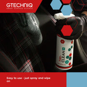 Gtechniq Car Upholstery Cleaner. I2 Tri-Clean All-Surface Cleaner for Cars and Car Detailing. Removes Stains, Dirt and Grime, Absorbs Odours - 500ml