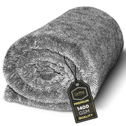 CarMax - Giant Twisted Loop Car Drying Towel - Double-Sided XL - 60cm x 40cm 1400gsm Microfibre Towel for fast streak-free drying and detailing.