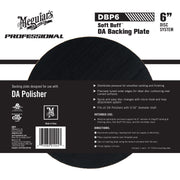 Meguiar's DBP6 6 inch DA Backing Plate for a Dual Action Polisher