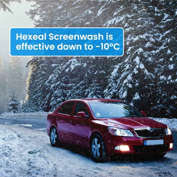 Hexeal Screenwash -10⁰C | 10L | All Seasons Concentrated Screenwash Effective To -10⁰C