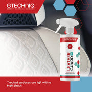 Gtechniq Leather Protector. L1 Leather Guard for Cars, Car Interior Protects Leather Seats from Abrasion and Stains. UV Resistant Lasts up to 12 Months - 500ml