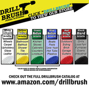 Car - Cleaning Supplies - Drill Brush - Soft Bristle Detailing Scrub Brush Kit - Kayak - Boat - Car Wash - Tires, Wheels and Rims - Interiors - Seat, Carpet, Upholstery, Vinyl, Fabric, Leather Cleaner